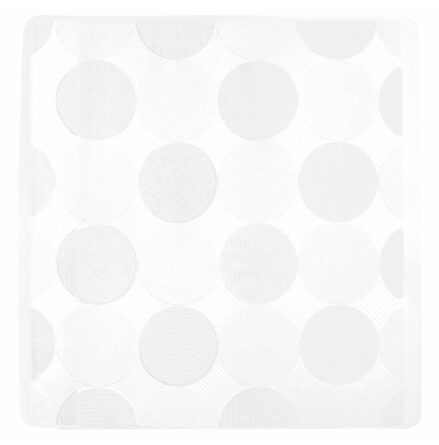 Halkmatta Duschy Bubbles duschkar Vit