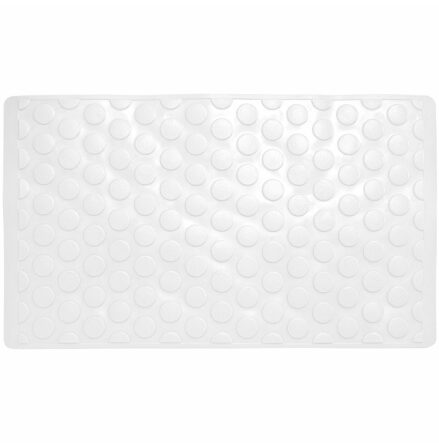 Halkmatta Duschy Bubbles Mini Vit