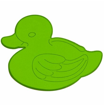 Antihalkmatta Duschy Duck Lime