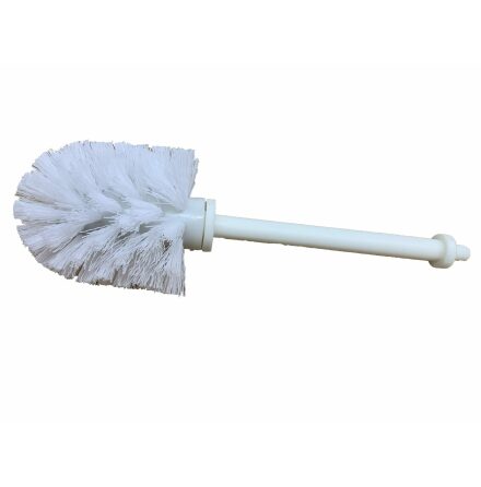 WC-borste Demerx Reserv Vit med Skaft