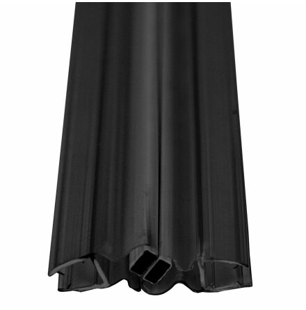 Magnetlist Arrow Svart 15 mm