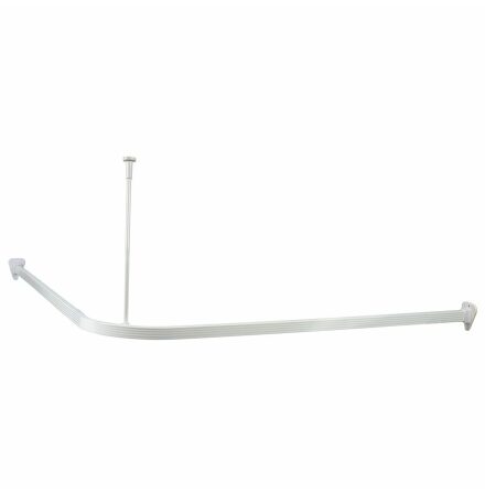 Draperistng Arrow Safir Vinkel med Takfste Vit