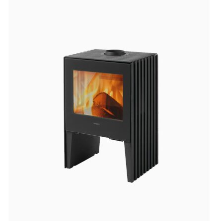 Gjutjrnskamin Hergom Glance med sidoglas