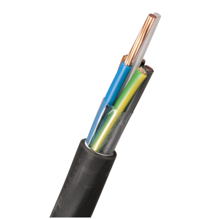 Kraftkabel S1XZ1-R 5G10 1kV SVART