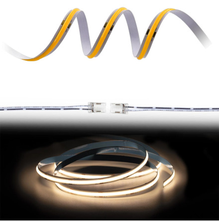 LED-list Cobby 24V 5m 8mm 3K