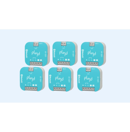 6-PACK LED-driver 10W 150-700ma12/24V