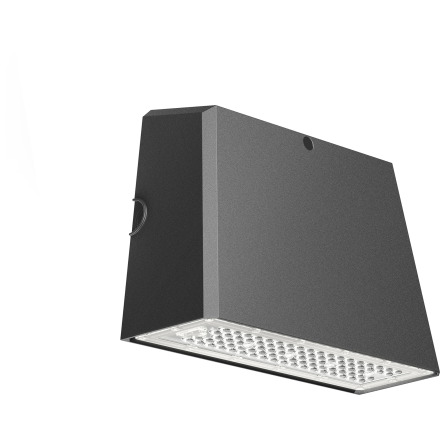 WALLPAK 70W 8050LM 840 SVART ASYM