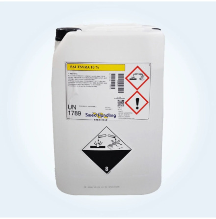 Flytande pH Minus (Saltsyra 10%) 26 kg Dunk Pool