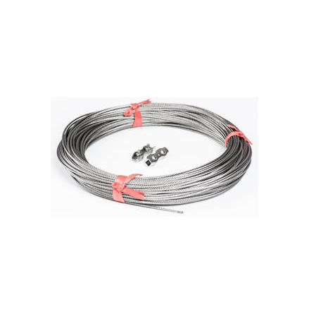 Rostfri syrafast wire, 3 mm frdiga lngder